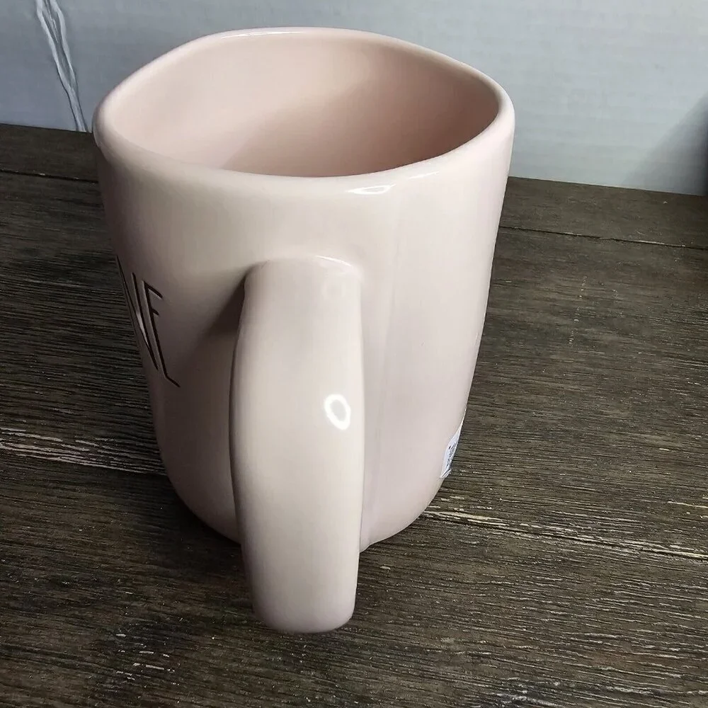 NWT Rae Dunn Artisan Galentine Pastel Pink Valentine's Day Mug 2021 Farmhouse